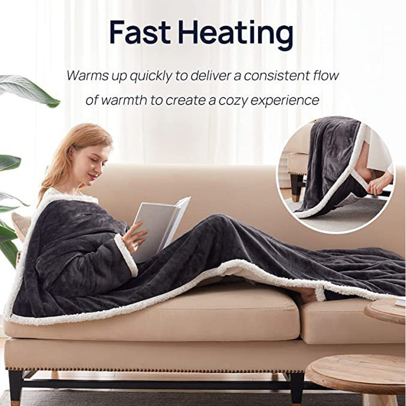 HeatCuddle™ Premium Wearable Heated Blanket