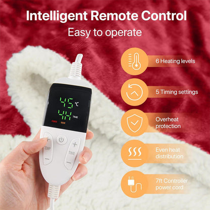 HeatCuddle™ Premium Wearable Heated Blanket