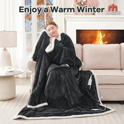 HeatCuddle™ Premium Wearable Heated Blanket